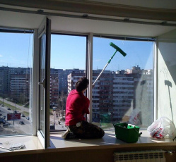 Мытье окон в однокомнатной квартире Иваново